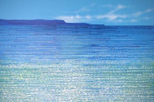 Seascape In Summer by Marc Todd, 회화 for Sale on Singulart