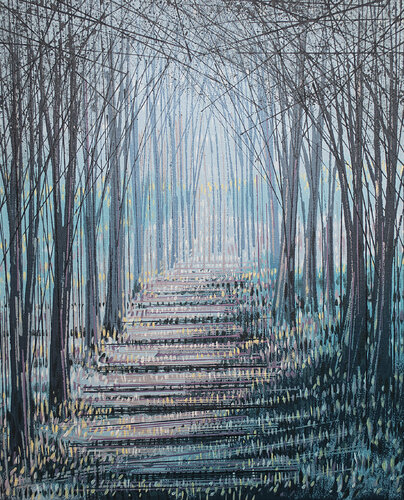 Forest At Twilight van Marc Todd, Schilderij te koop op Singulart
