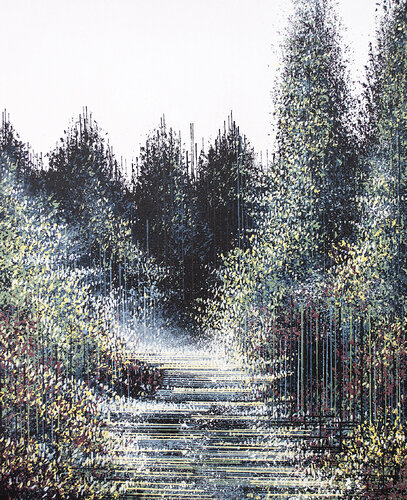 Trees In Winter van Marc Todd, Schilderij te koop op Singulart