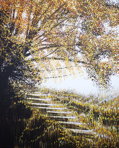 The Big Tree At Dusk de Marc Todd, Pintura a la venta en Singulart