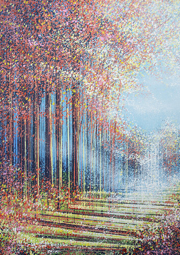 Forest Edge In Spring di Marc Todd, Pittura in vendita su Singulart