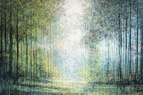 Trees With White Light di Marc Todd, Pittura in vendita su Singulart