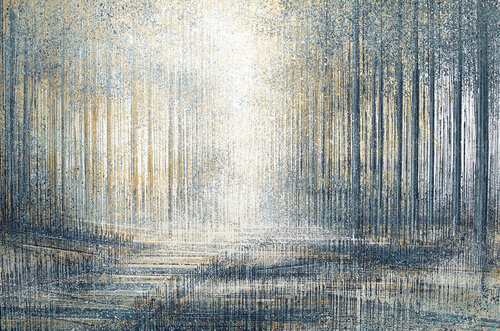 Forest trees At Twilight di Marc Todd, Pittura in vendita su Singulart