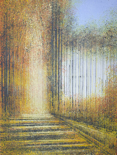 Trees At Sunset di Marc Todd, Pittura in vendita su Singulart