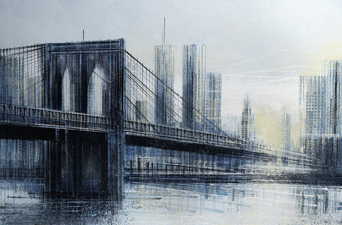 New York - The Brooklyn Bridge At Daybreak Marc Todd