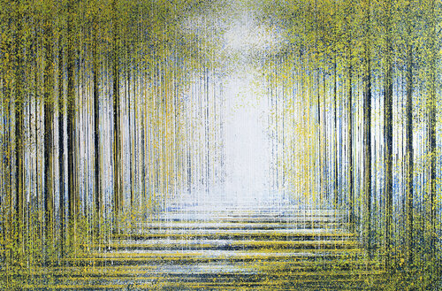 Spring Trees In Bright Light di Marc Todd, Pittura in vendita su Singulart