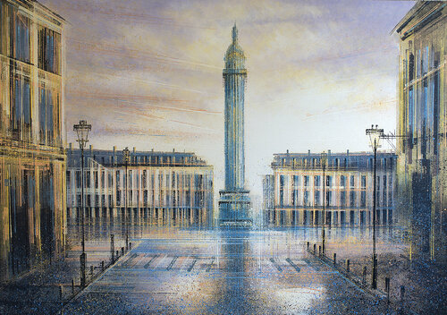 PLAC VENDOME PARIS di Marc Todd, Pittura in vendita su Singulart