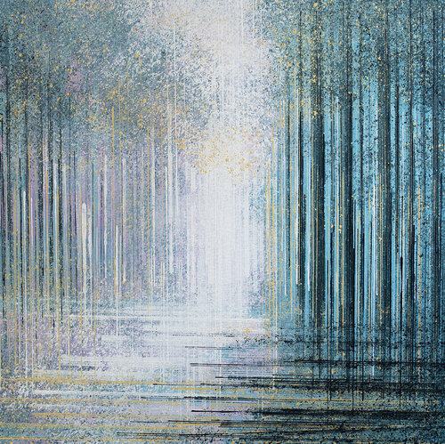 Trees In Pale Morning Light van Marc Todd, Schilderij te koop op Singulart
