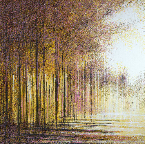 Trees At Dusk van Marc Todd, Schilderij te koop op Singulart
