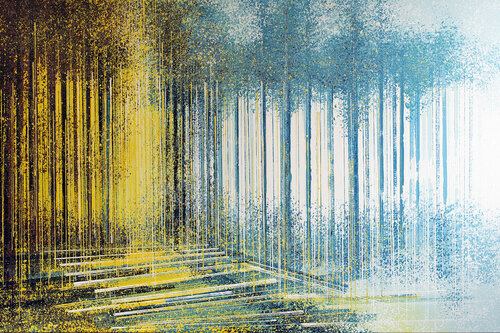 Trees In Soft Evening light van Marc Todd, Schilderij te koop op Singulart