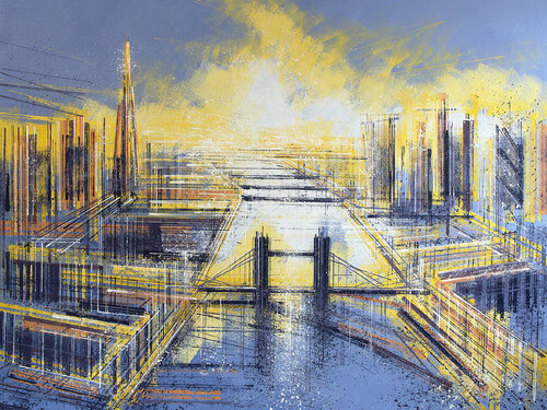 London At Sunset van Marc Todd, Schilderij te koop op Singulart