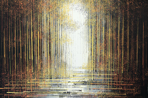 Forest At Night di Marc Todd, Pittura in vendita su Singulart