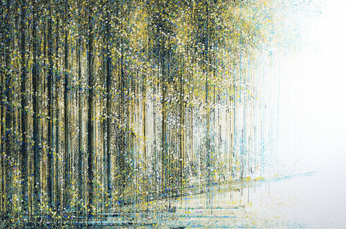 Trees In Bright Morning Light van Marc Todd, Schilderij te koop op Singulart
