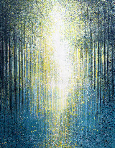 Summer Lake At Twilight van Marc Todd, Schilderij te koop op Singulart