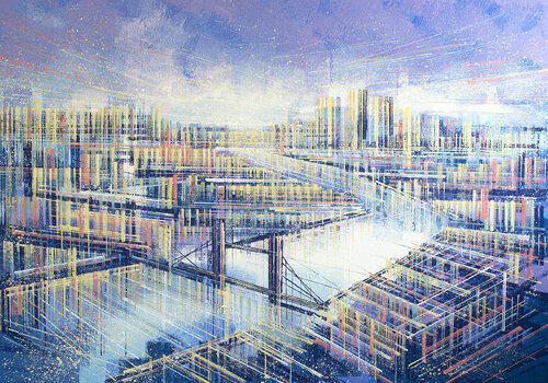 London At Daybreak Marc Todd