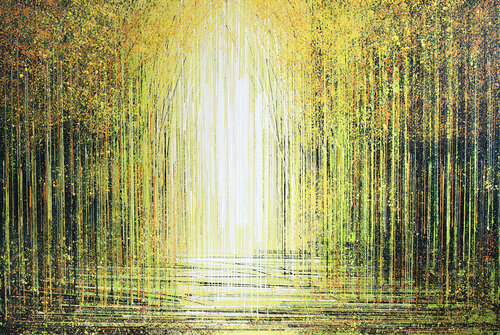 Autumn Trees In Bright Light van Marc Todd, Schilderij te koop op Singulart