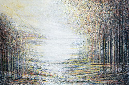 Autumn Trees At Sunset van Marc Todd, Schilderij te koop op Singulart