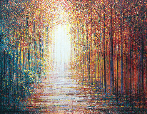 Forest In Autumn di Marc Todd, Pittura in vendita su Singulart
