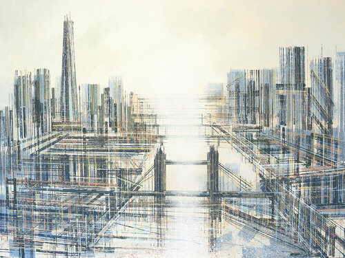 London In Neutral Colours van Marc Todd, Schilderij te koop op Singulart