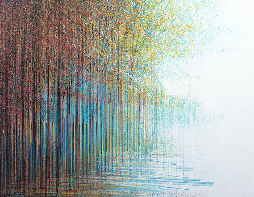 Autumn Trees In Bright Light van Marc Todd, Schilderij te koop op Singulart