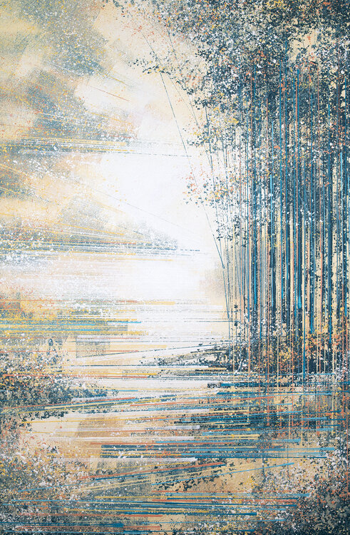 Forest Edge At Dusk Marc Todd