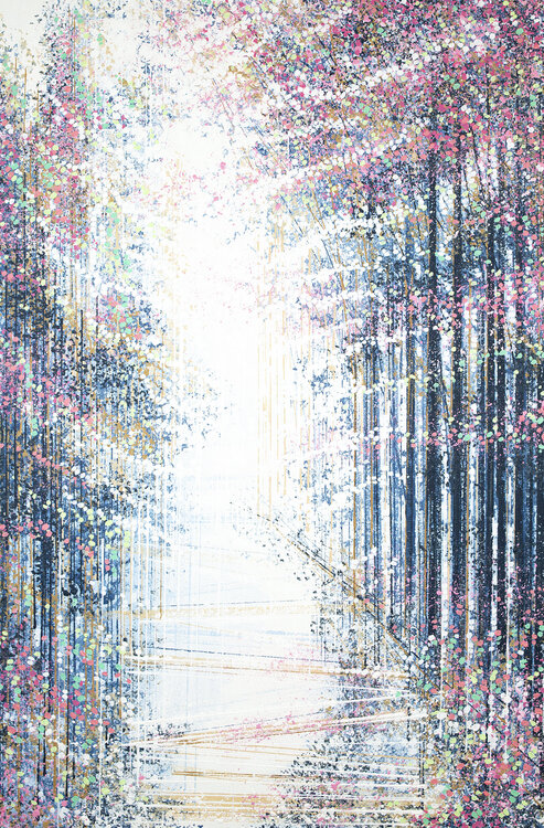 Forest Path At Twilight Marc Todd