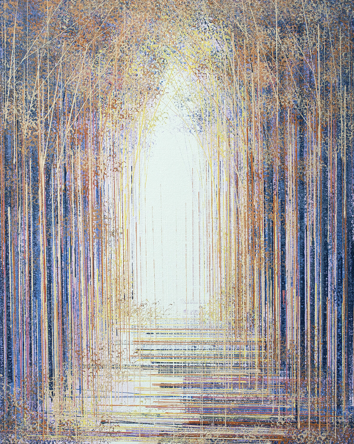 Early Evening Light Through Trees Marc Todd