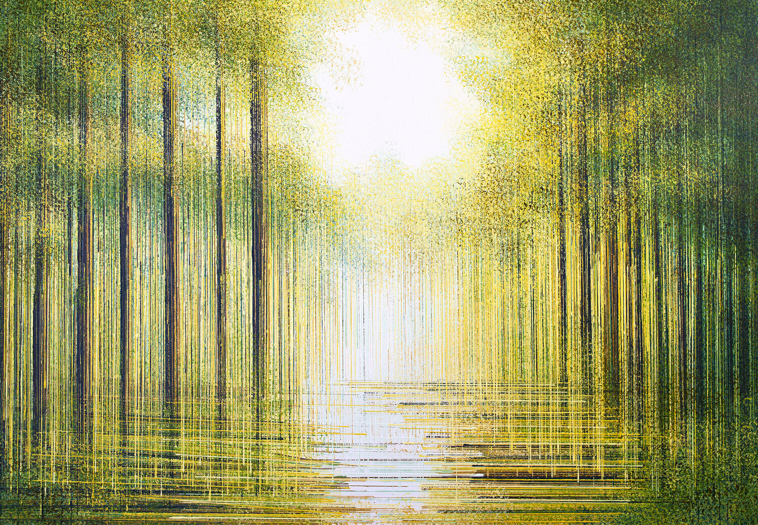 Summer Trees In Golden Light Marc Todd