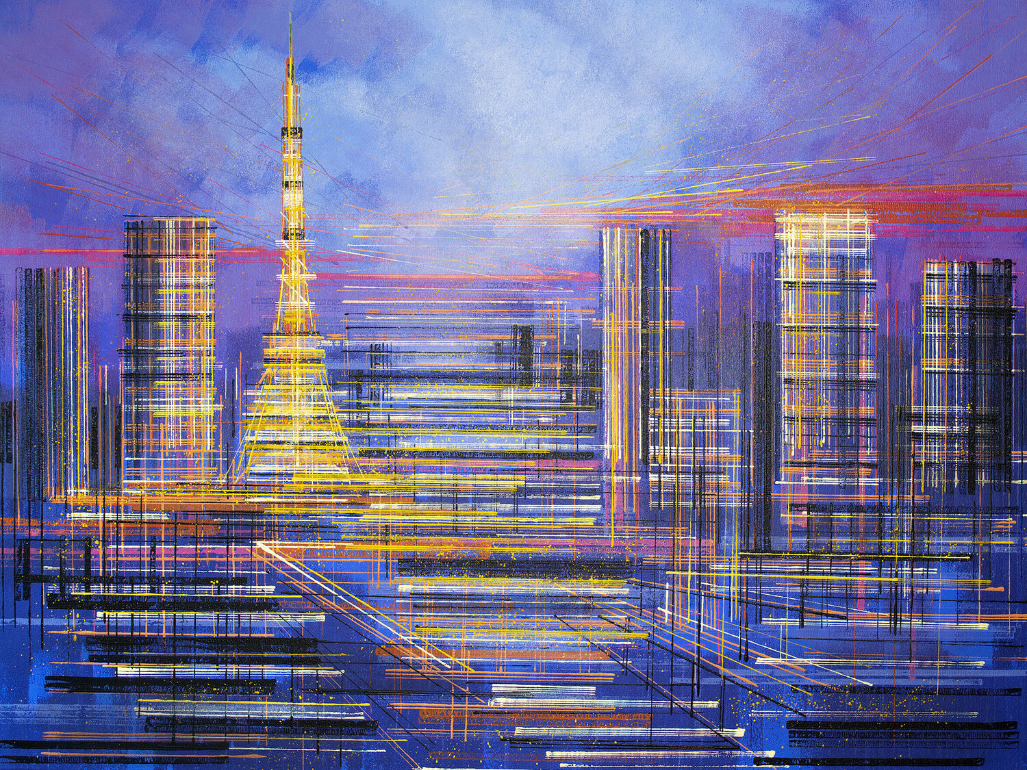 Tokyo At Night Marc Todd