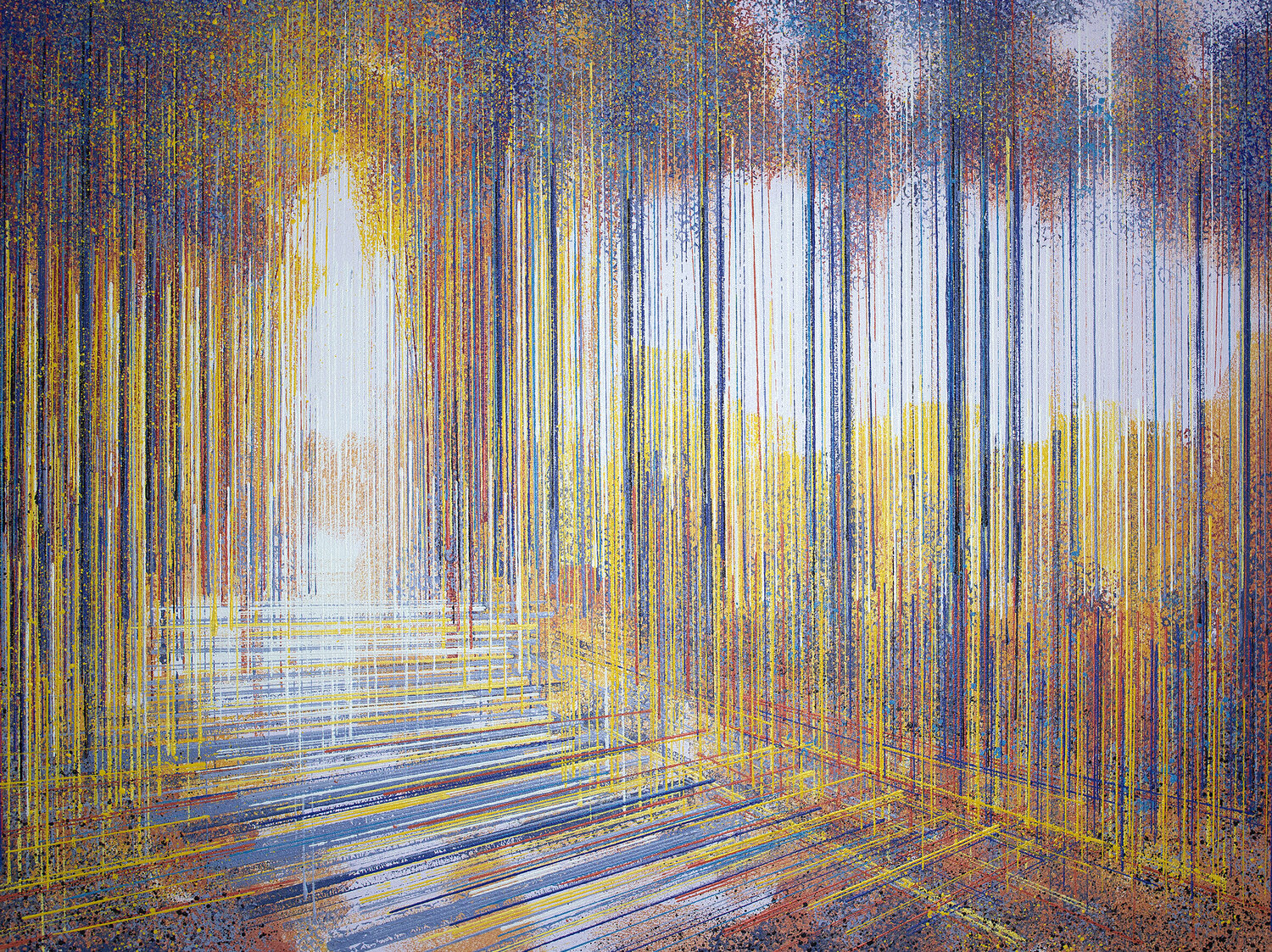 Autumn Trees At Sunset Composition #5 Marc Todd
