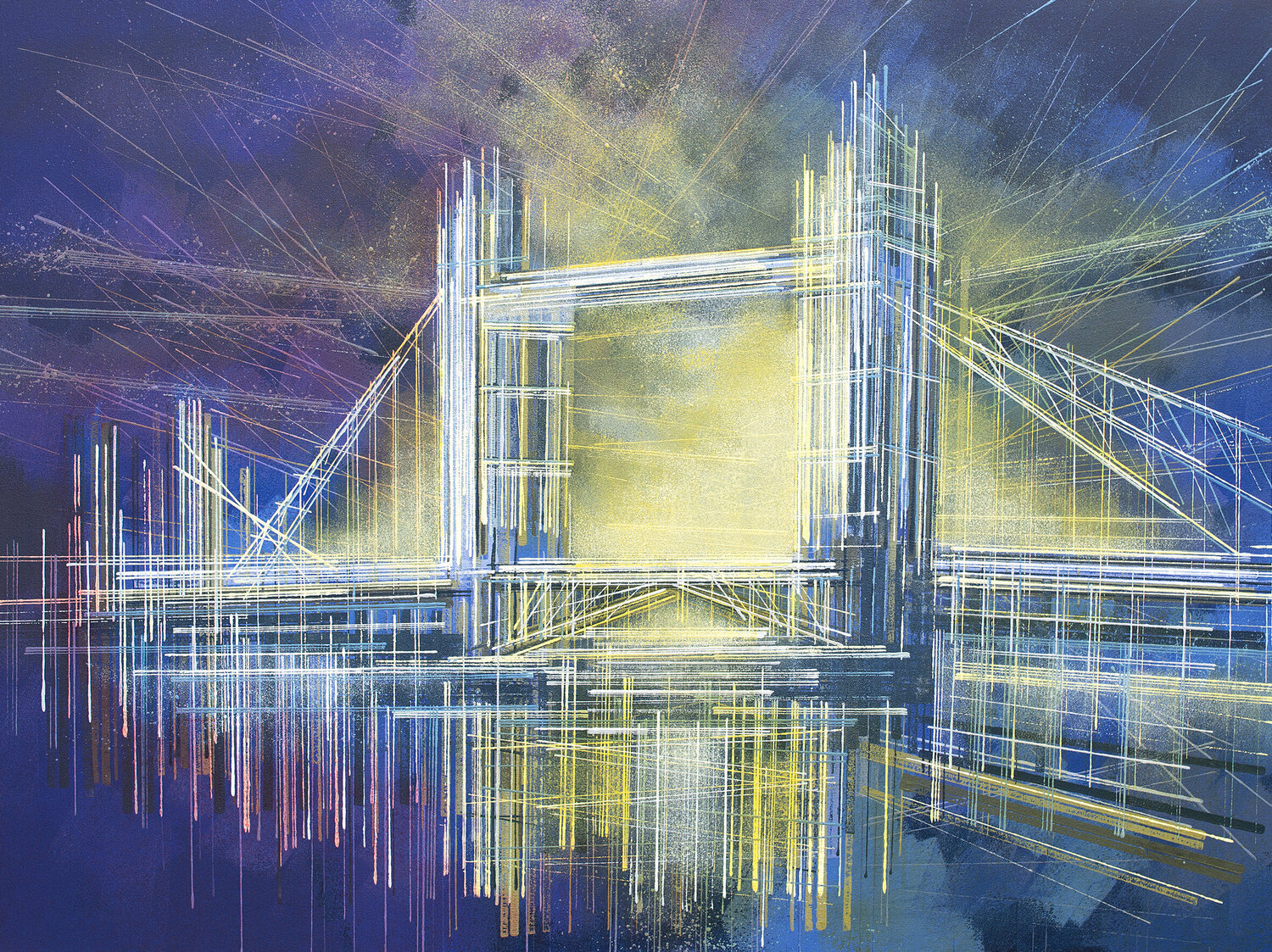 London Sunset Composition #2 Marc Todd