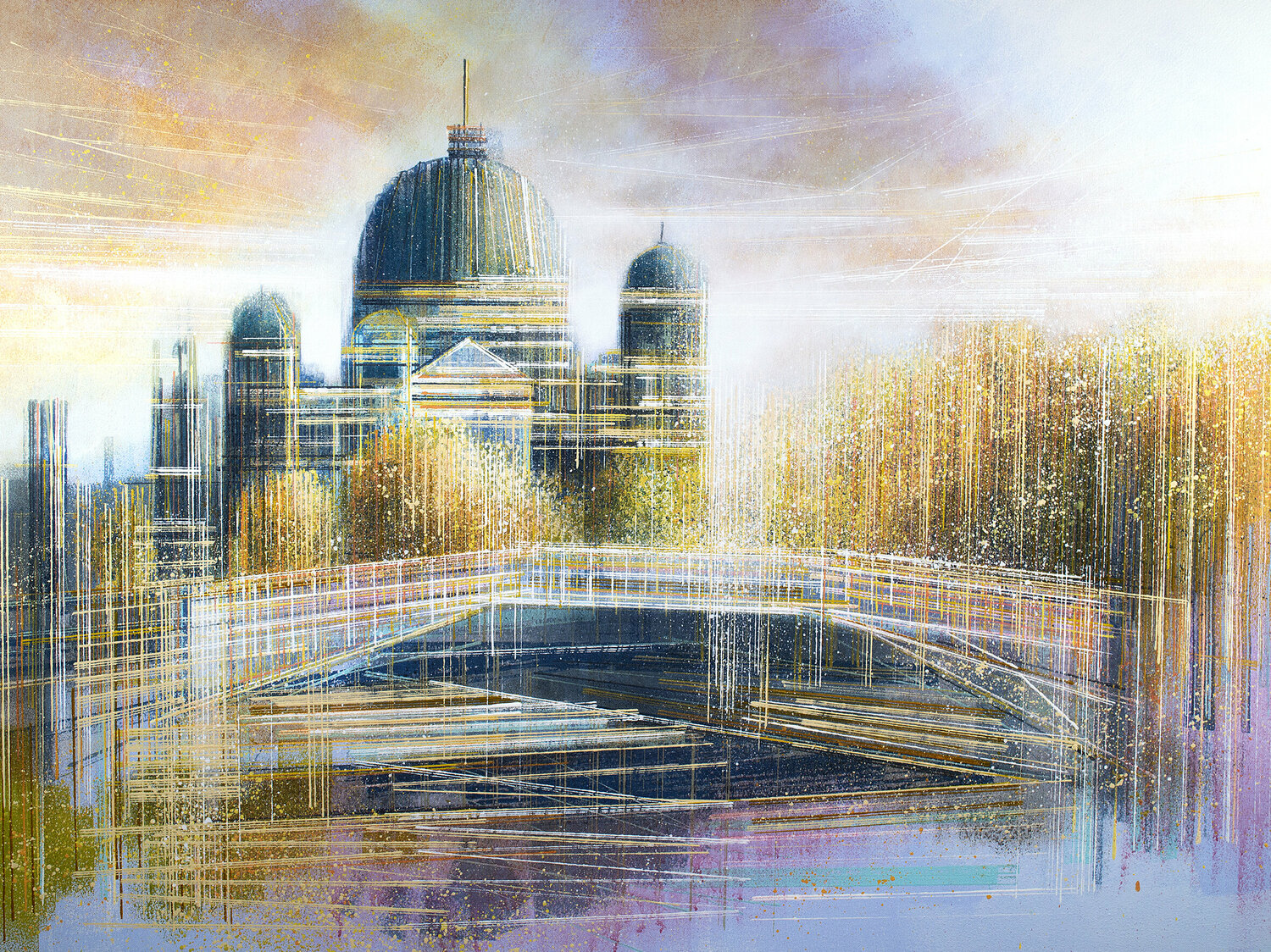 Berlin Cathedral At Sunset Marc Todd