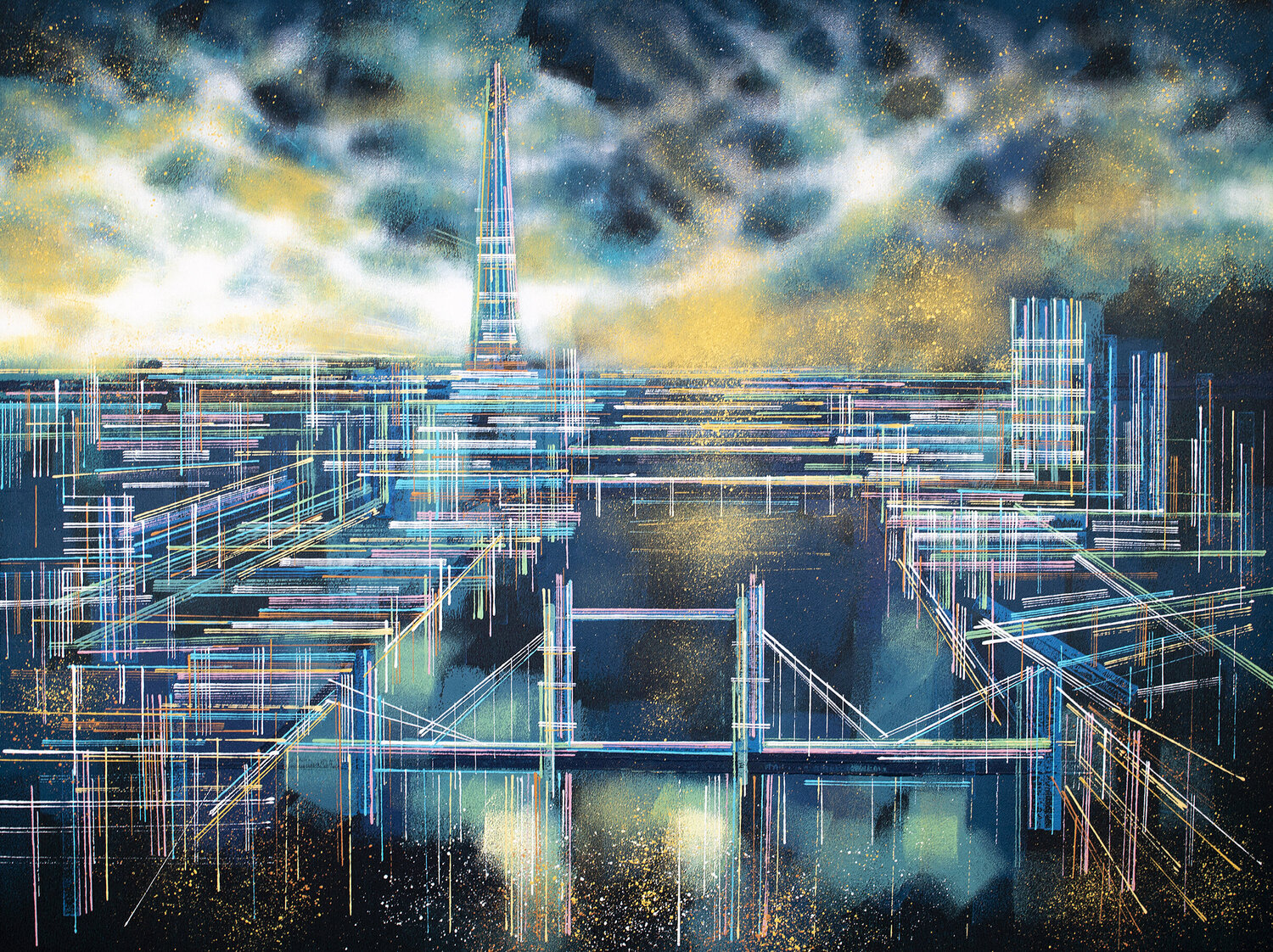 London Skyline At Sunset Marc Todd