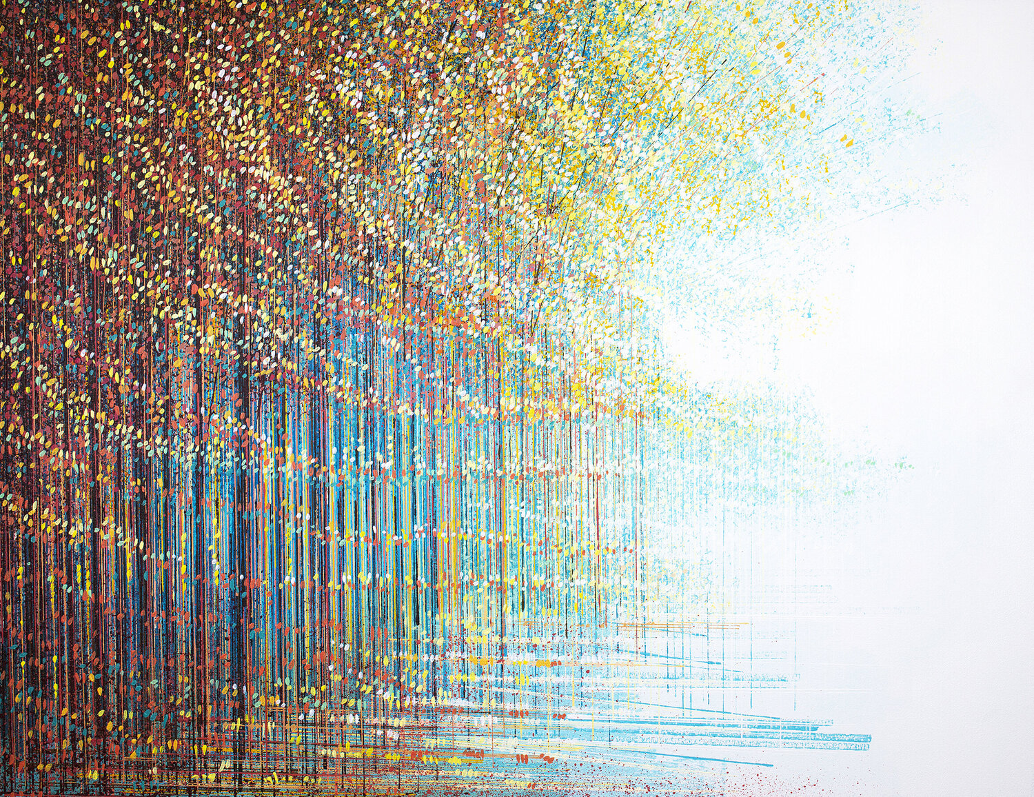 Spring Trees At Sunset Marc Todd
