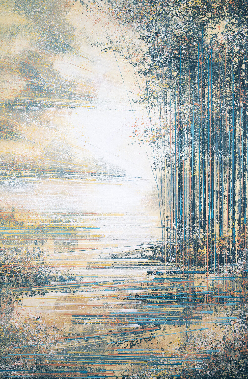 Forest Edge At Dusk Marc Todd