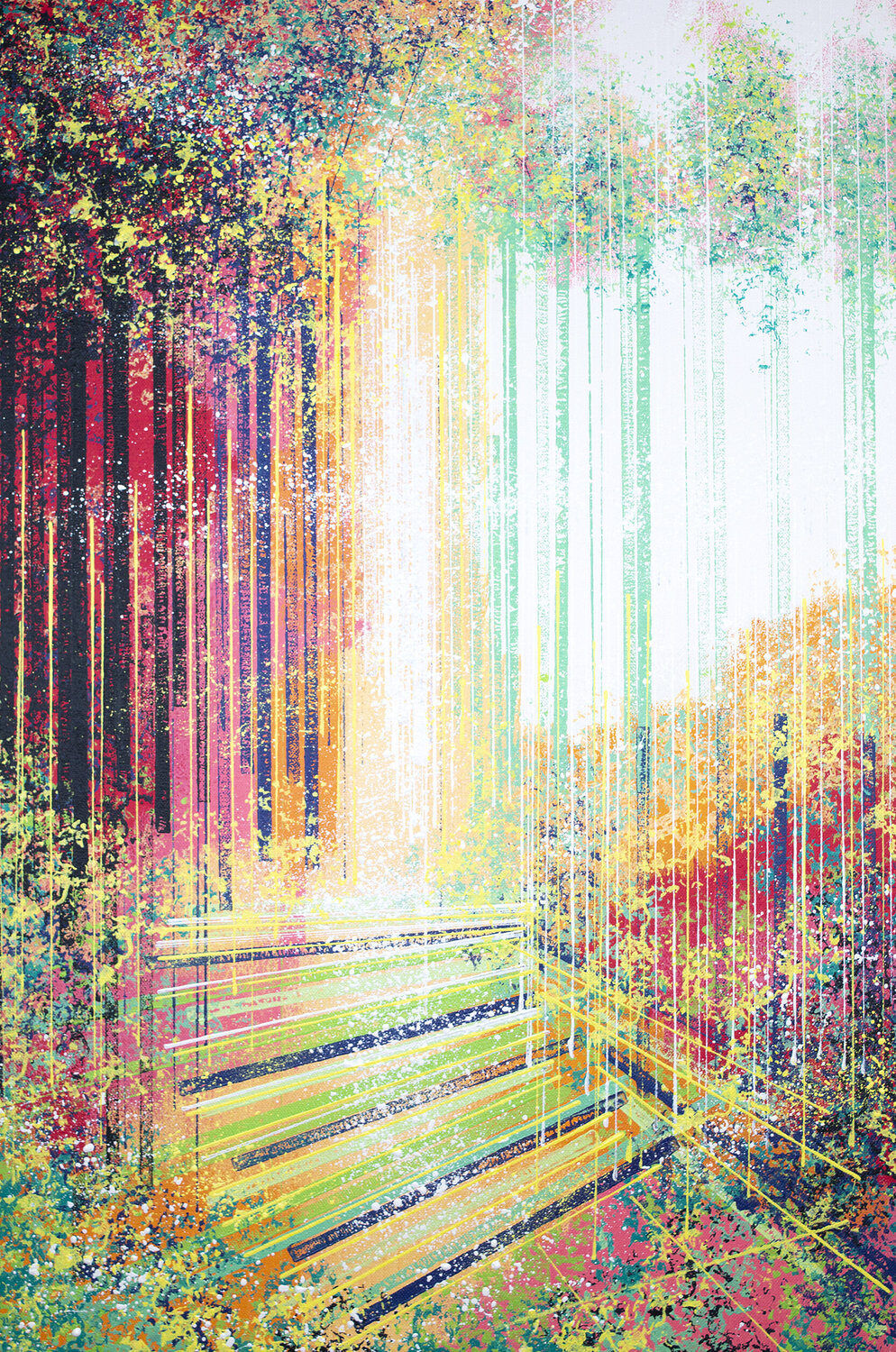 Trees In Spring Composition 1 Marc Todd