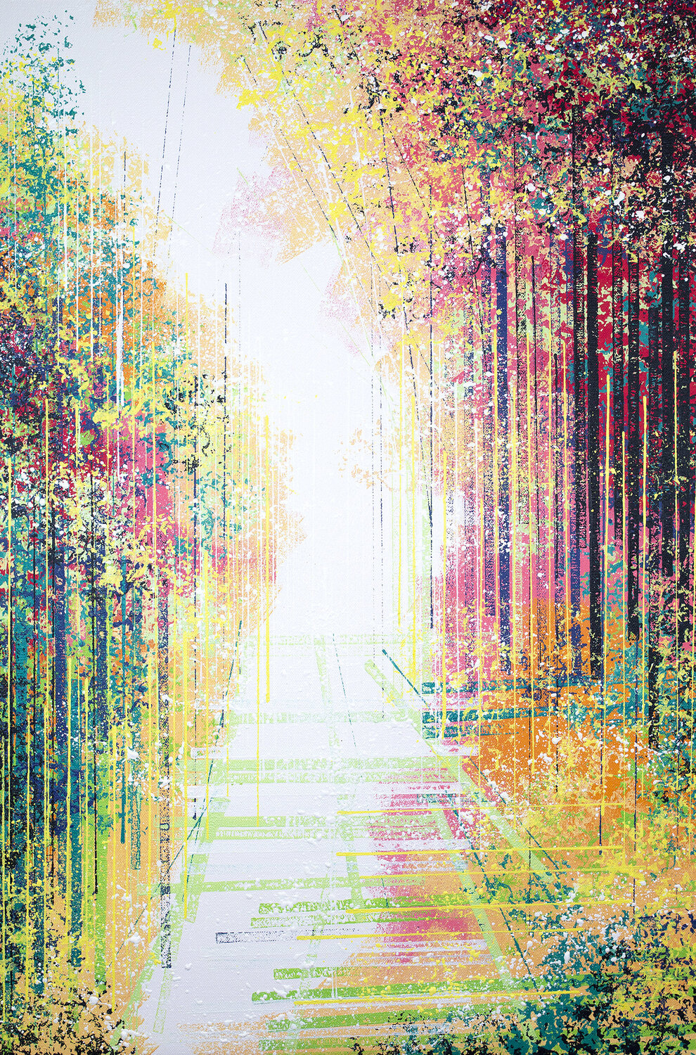 Trees In Spring Composition 2 Marc Todd
