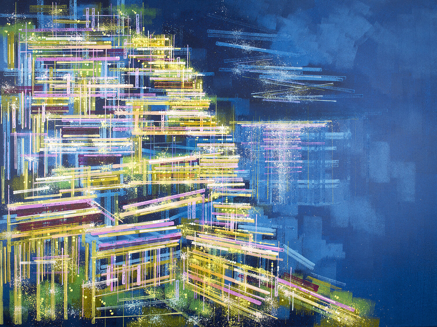 Positano At night Marc Todd