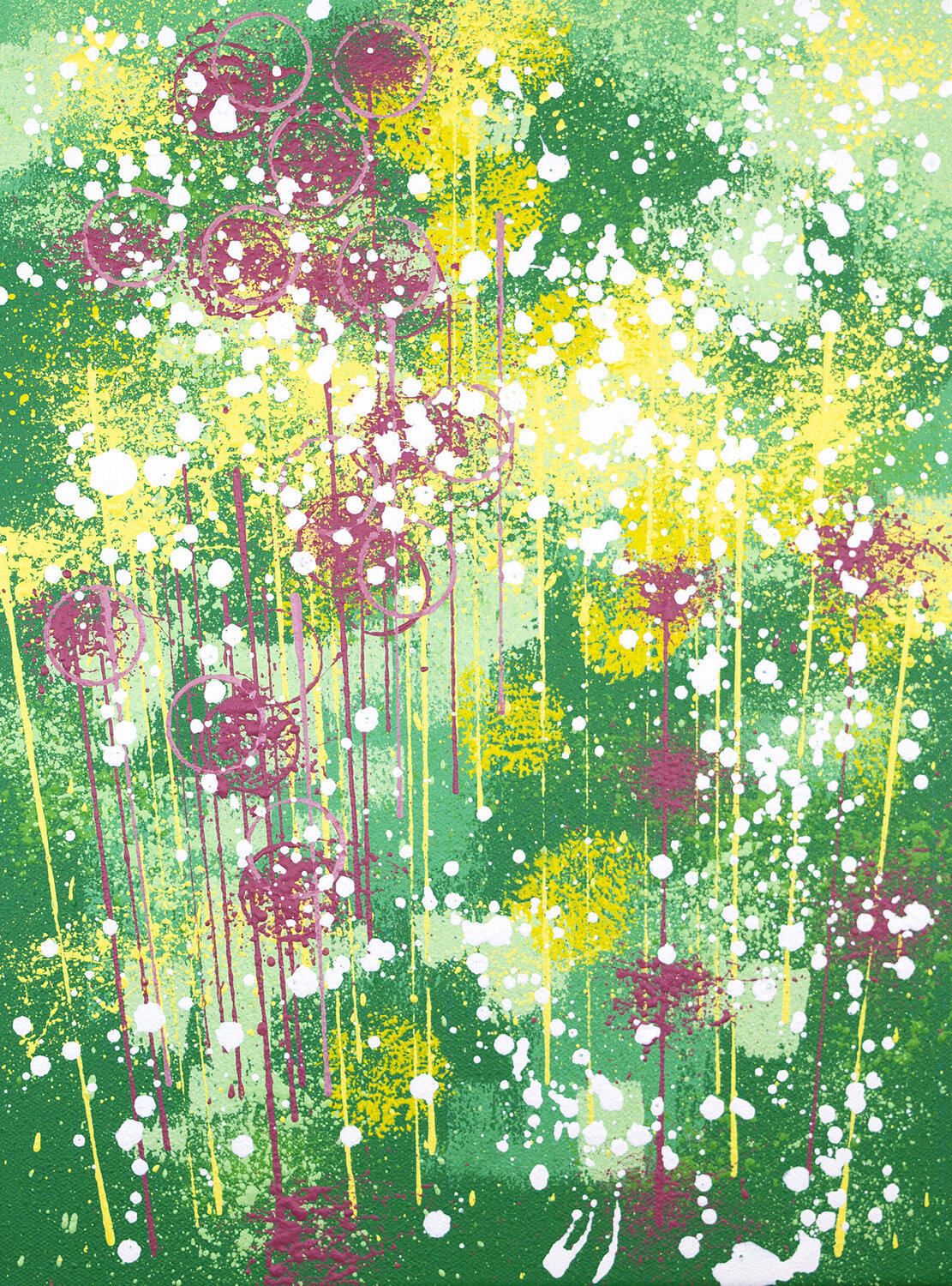 Abstract Floral 3 (2023) Marc Todd