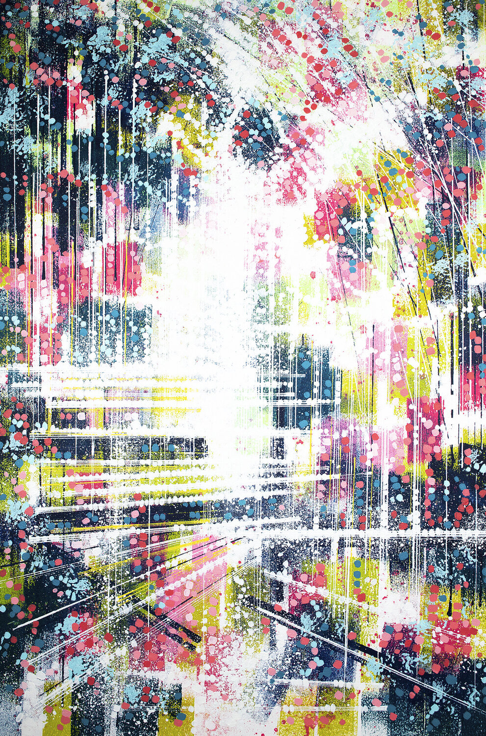 In A Japanese Garden de Marc Todd (2023) Pintura Acrílico en Lienzo