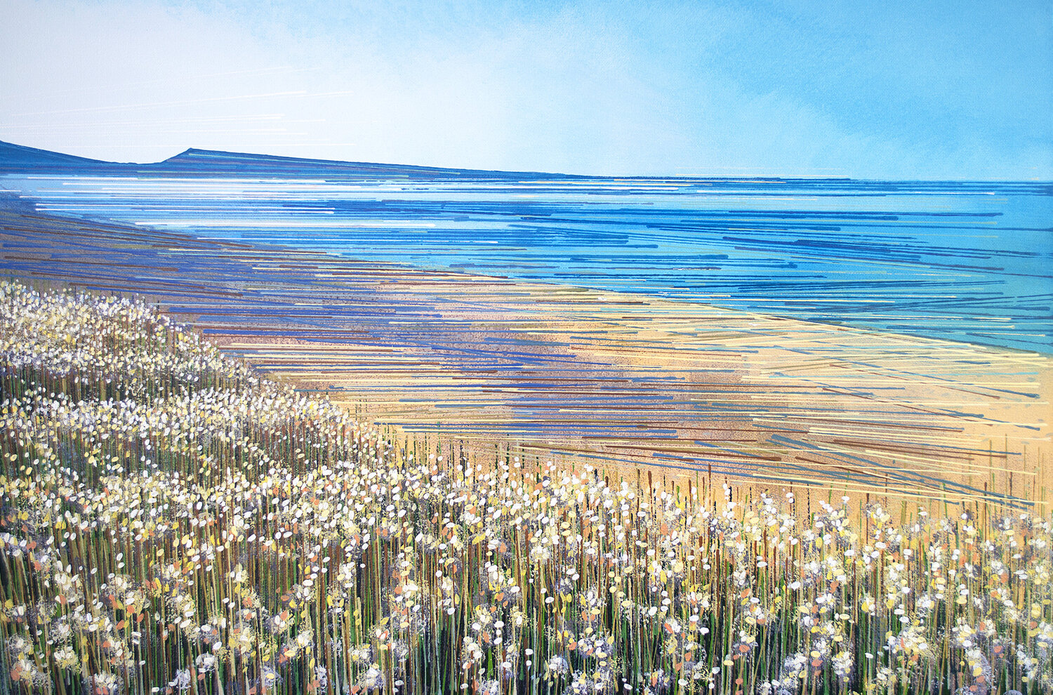 Dorset Beach In Summer Marc Todd