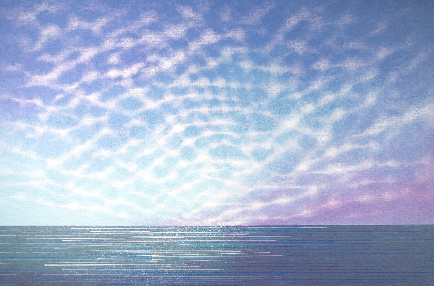 The Ocean Under A Mackerel Sky Marc Todd
