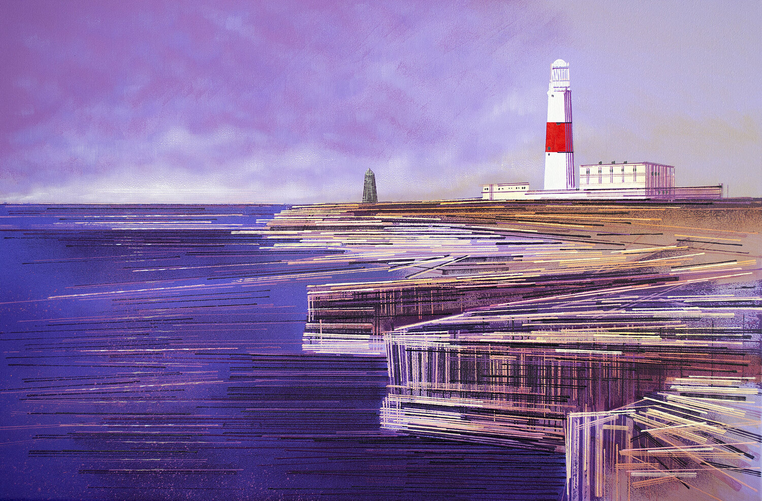 The Lighthouse At Portland Bill Marc Todd
