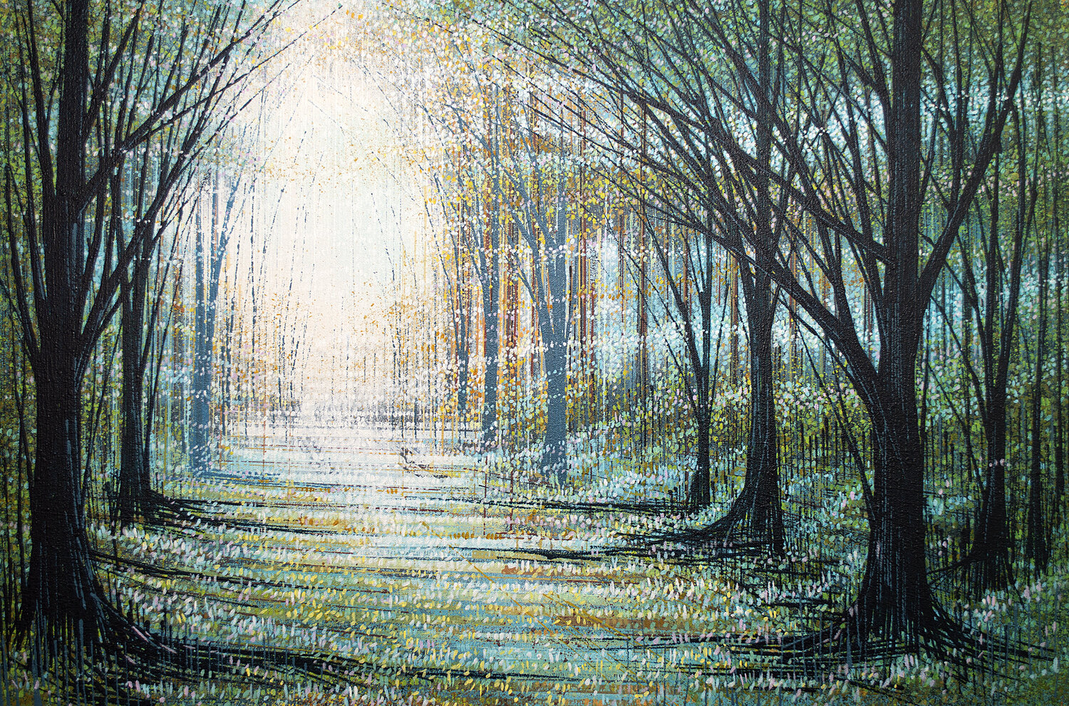 Forest Path In Winter Marc Todd