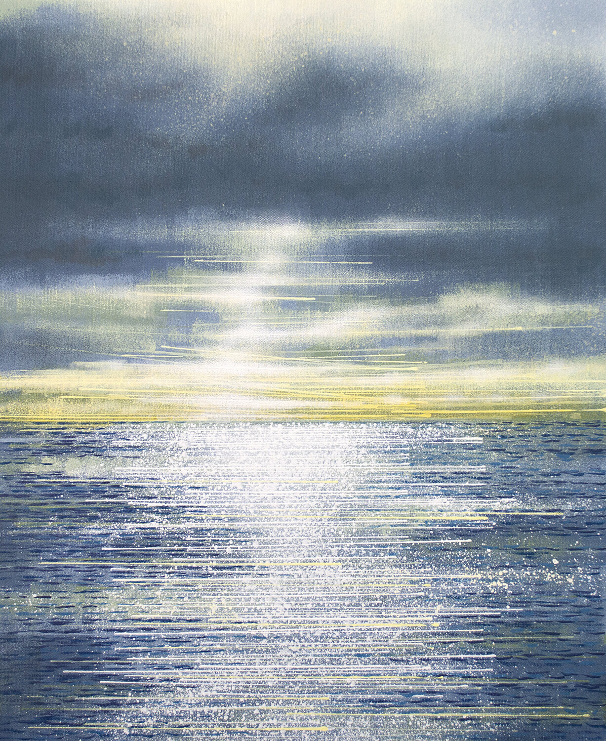 Ocean Seascape With Winter Sunset Marc Todd