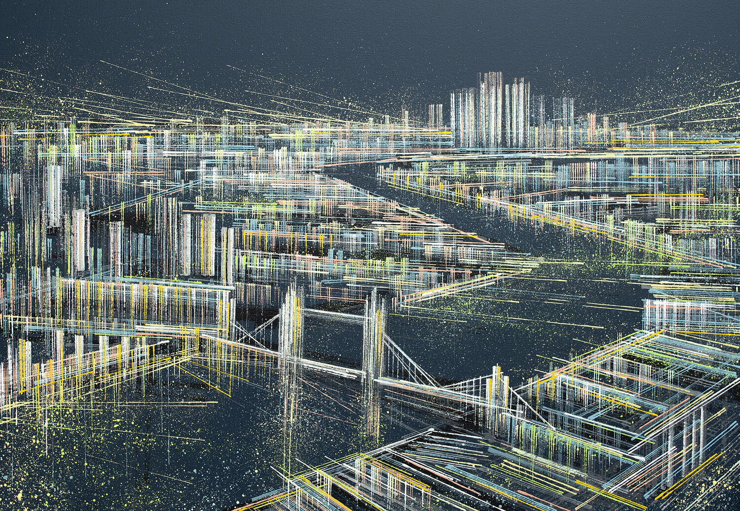 London With Night Lights Marc Todd
