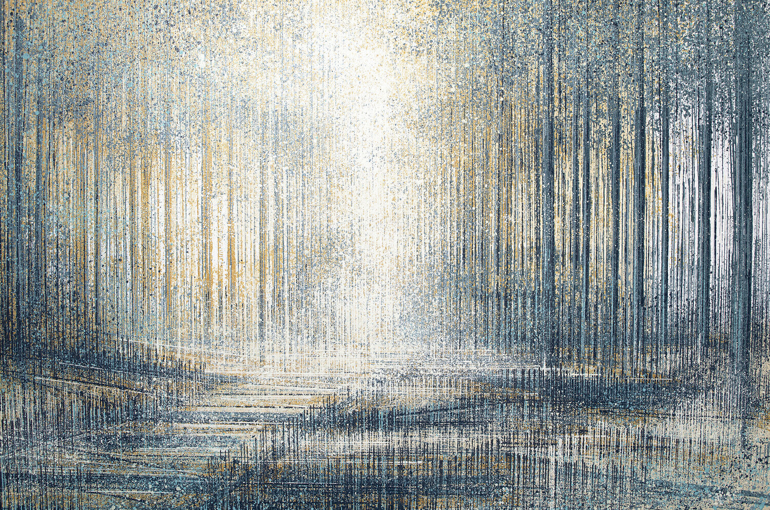 Forest trees At Twilight Marc Todd