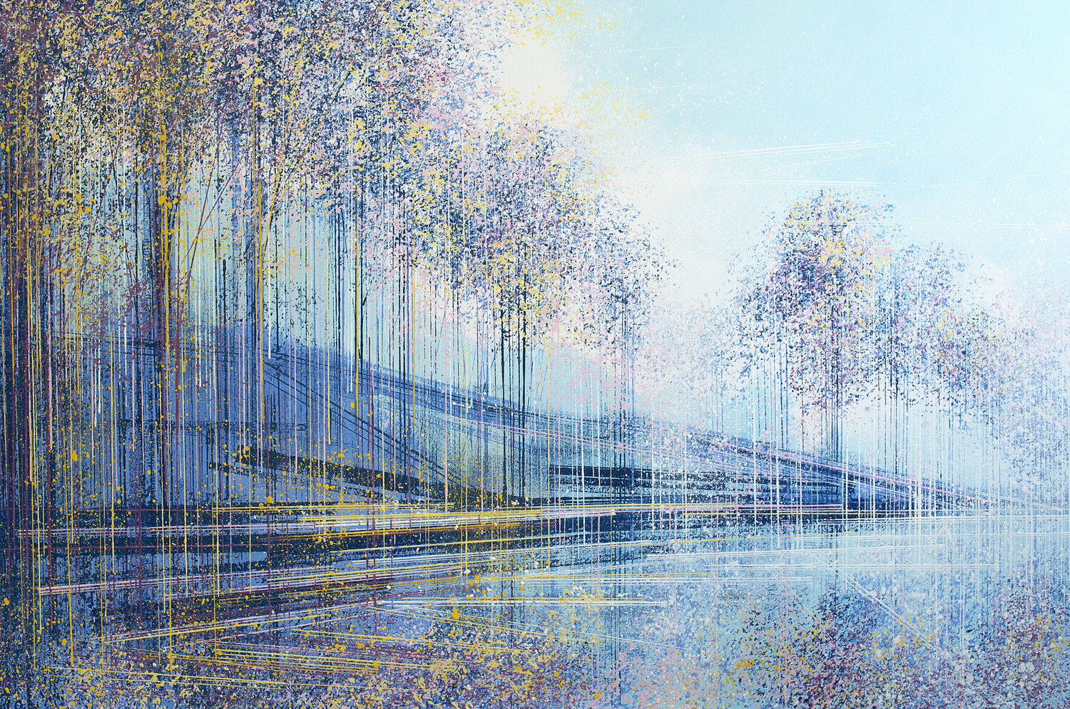 Spring Blossom Trees In Bright Light Marc Todd
