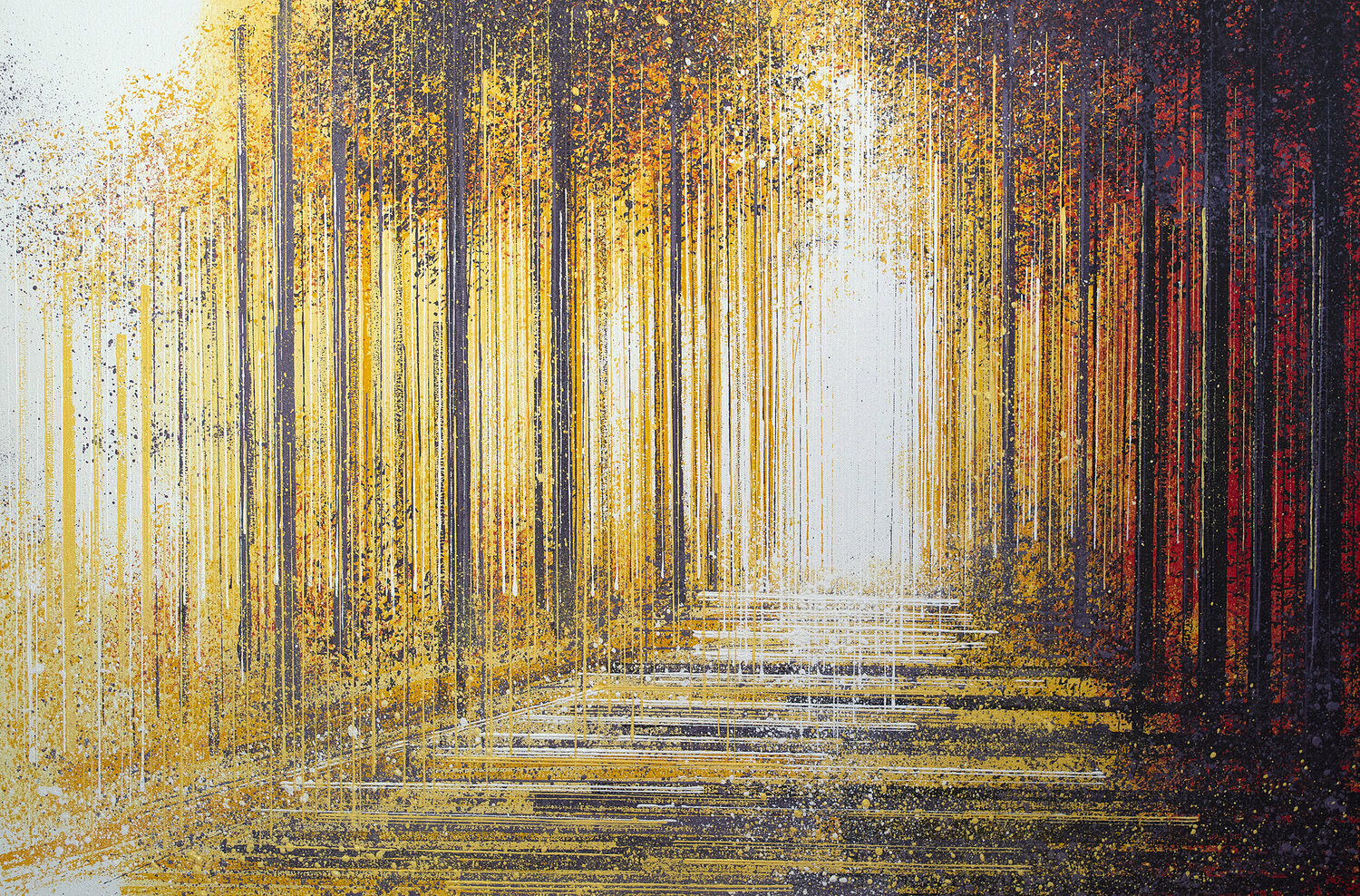 Avenue Of Trees At Sunset Marc Todd