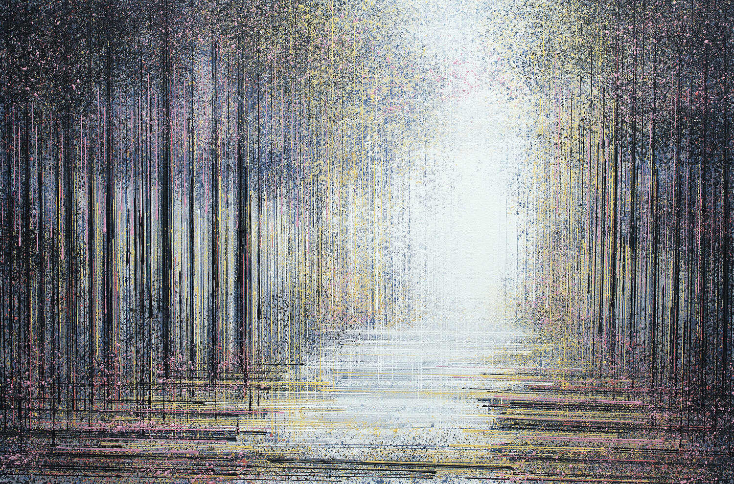 Forest Trees At Twilight Marc Todd